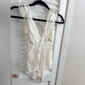 Sam Edelman Lace bodysuit. Never worn